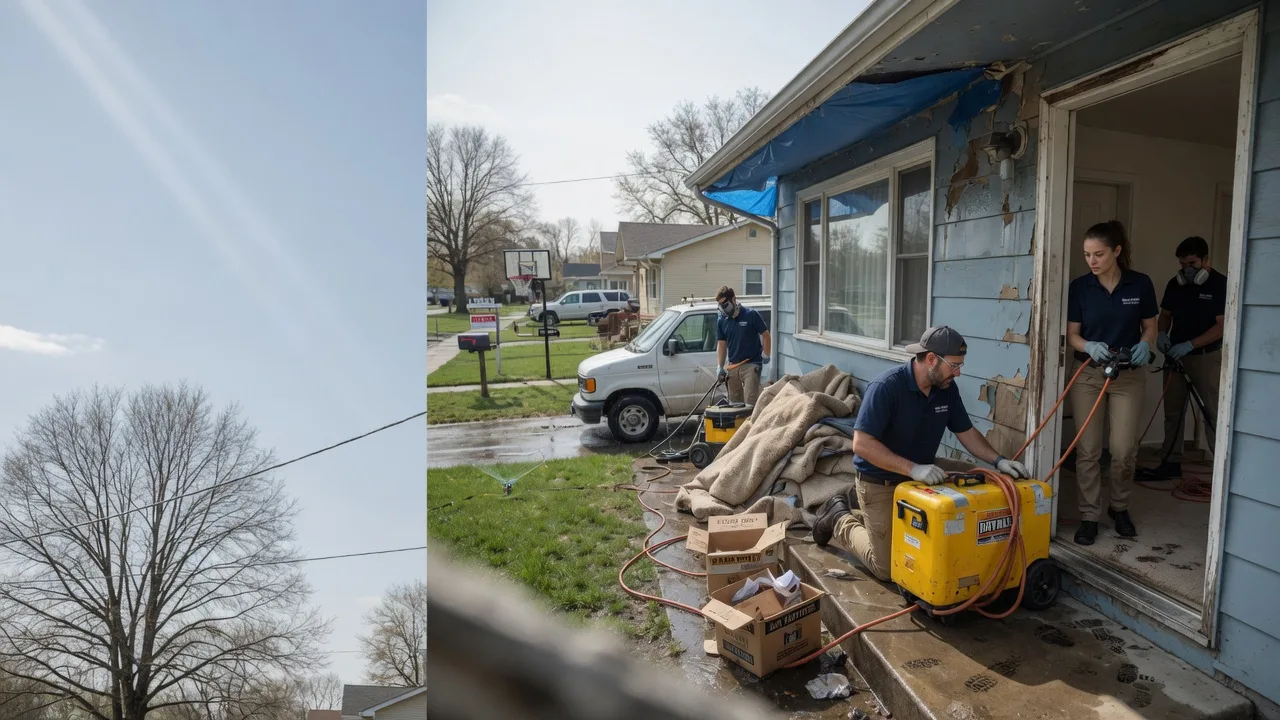 Basement Flood Cleanup in Beecher, IL near me